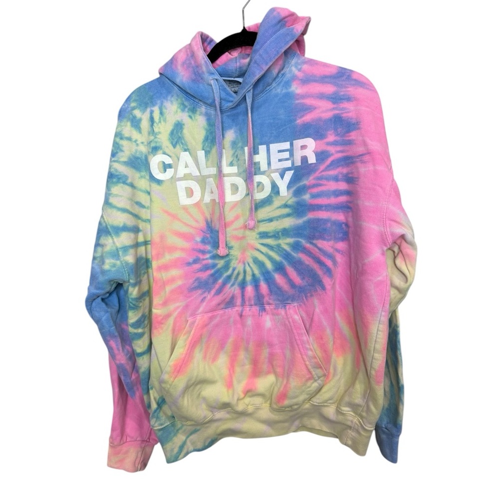 Call Her Daddy‎ Tie Dye Size Large hoodie